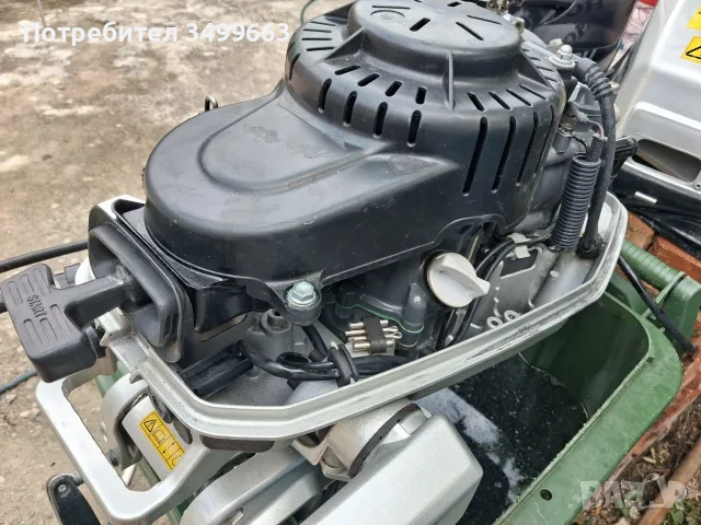 Двигател за лодка ,извънбордов, Honda 5 конски сили 4 тактов  цена 800 евро, снимка 4 - Воден транспорт - 55837569