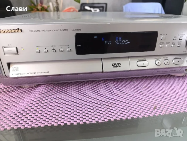 Receiver Panasonic SA-HT 80 , снимка 5 - Ресийвъри, усилватели, смесителни пултове - 56494227