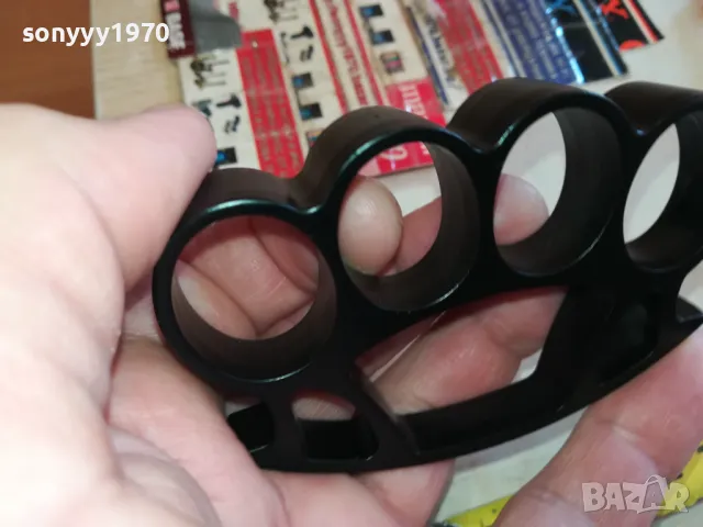 БОКС ДЕБЕЛ ЧЕРЕН 2СМ-МАСИВЕН ЯК 1203251511, снимка 4 - Екипировка - 49465180