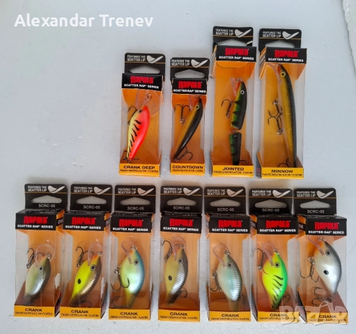 Воблери Rapala, снимка 4 - Такъми - 52276253