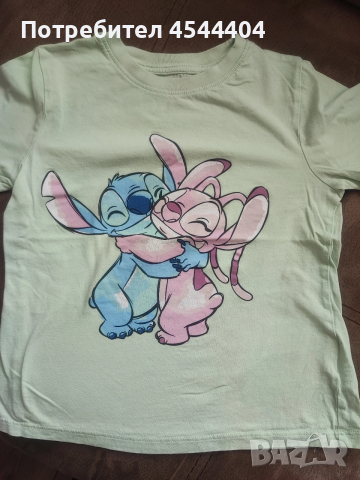 5 детски памучни блузки с мотиви 