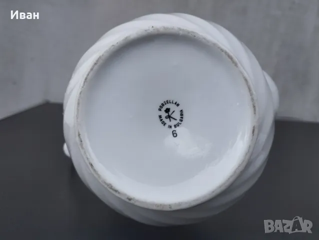 Кана от български порцелан , снимка 10 - Сервизи - 50338882