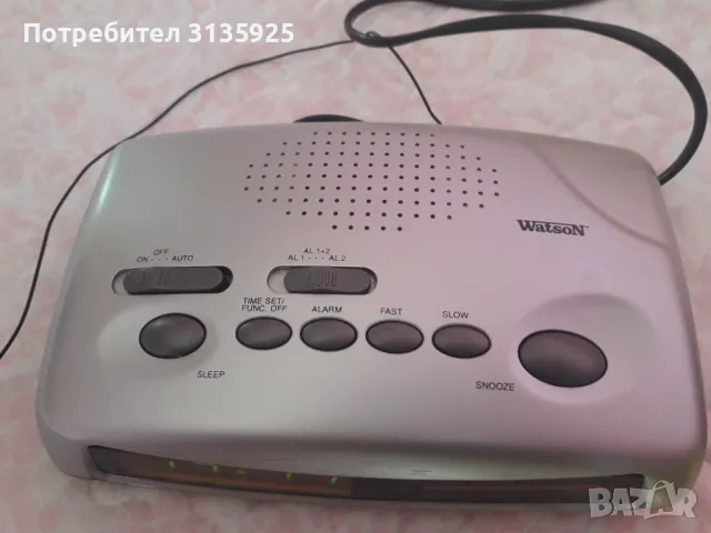 Продавам радиочасовник, снимка 2 - Радиокасетофони, транзистори - 50105853