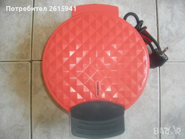 Нов Немски 1200 Вата Гофретник ф200мм-За Гофрети На Фигури Едри Животни-75мм-85мм-Тефлон, снимка 2 - Гофретници - 36867987