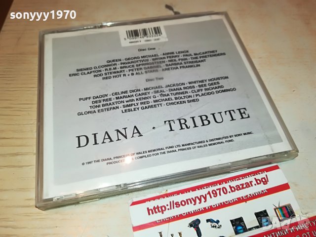 DIANA PRINCESS OF WALES-TRIBUTE X 2CD 0909221933, снимка 2 - CD дискове - 37952831