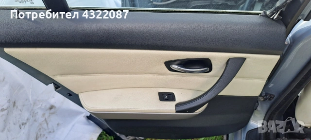 Седалки / Салон 4+1 за BMW 3 Series E90 320i 150к.с.  Sedan 2005-2012, снимка 8 - Части - 53052072