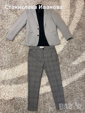 мъжко сако,риза и панталон, снимка 3 - Сака - 53266270