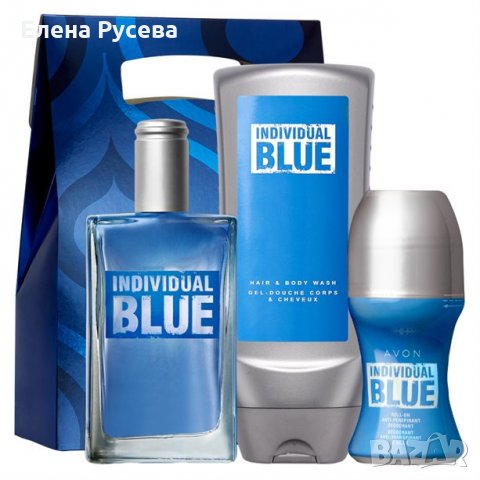 Комплект Individual Blue, снимка 2 - Мъжки парфюми - 30982057