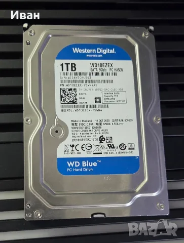 3.5 1TB WD Blue хард диск