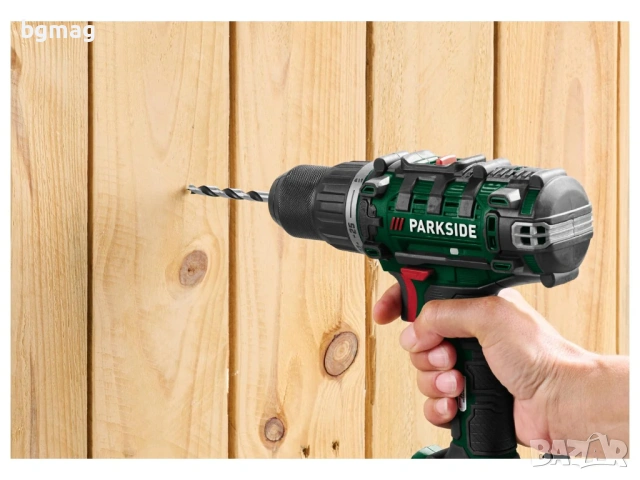 PARKSIDE PABS 20-Li I9 комплект винтоверт,зарядно и 2бр.батерия и инструменти, снимка 12 - Винтоверти - 54258141