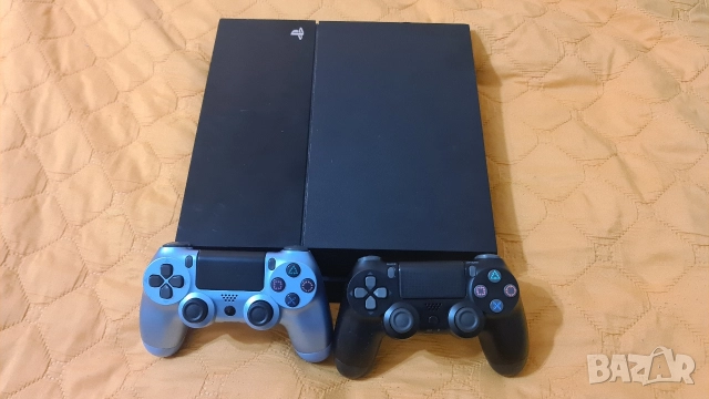 Playstation 4 (ps4) 500GB с HEN 9.00 и 9 игри и 2 джойстика