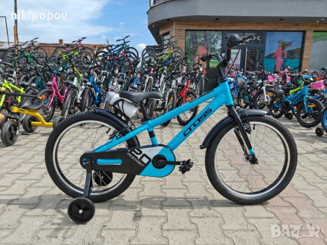 CROSS Алуминиев велосипед 20" ROCKET син, снимка 12 - Велосипеди - 53980839