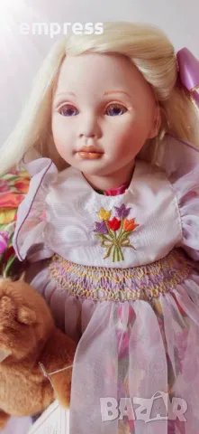 Порцеланова кукла Pauline - Carlote , снимка 5 - Колекции - 50330618