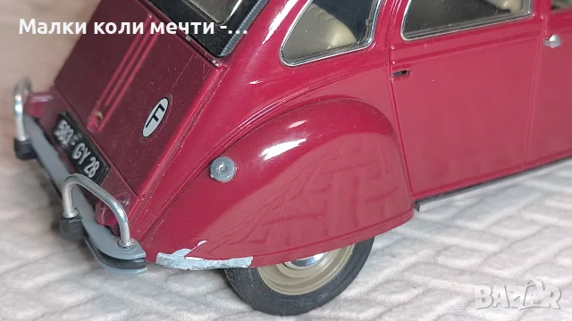 метална количка Ситроен,мащаб 1:18, снимка 8 - Колекции - 56516998