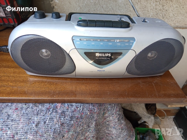 philips AQ 5150/oos фм радио/касетофон топ състояние