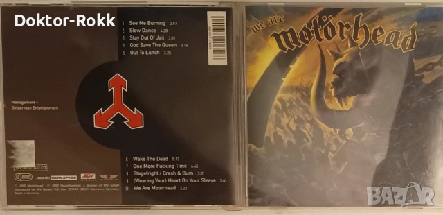 Motorhead - неофициални дискове и оригинален двоен диск , снимка 2 - CD дискове - 52821440