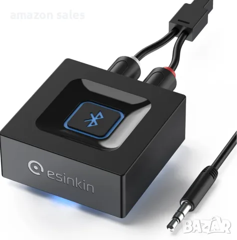 Безжичен Bluetooth аудио приемник Esinkin за стрийминг на музика