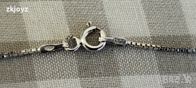 СРЕБЪРНО КОЛИЕ с ПЕРЛА 2.97 гр./ПРОБА 925, снимка 4 - Колиета, медальони, синджири - 48590734