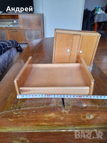 Стар Детски комплект играчки Гардероб и Спалня, снимка 3 - Други ценни предмети - 54194275