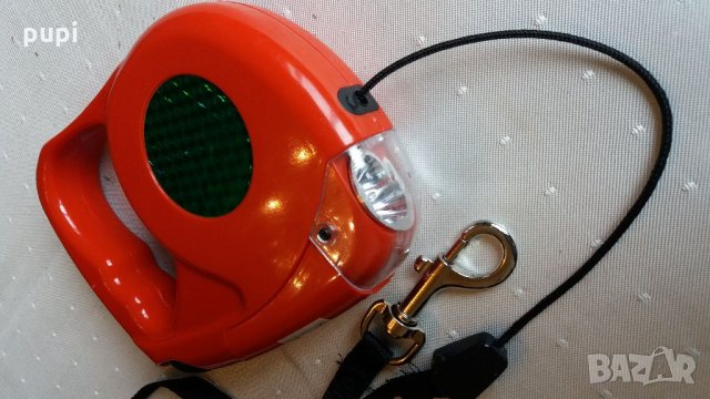  Каишка (повод) с фенерче + Яке, снимка 8 - За кучета - 33928709