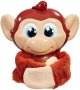 Нова Animagic Играчка за деца над 4 години Маймуна Прегръщане Подарък, снимка 1 - Плюшени играчки - 42352390
