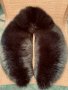Яка и наръкавници от полярна лисица/естествен косъм, снимка 13