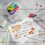 Ohuhu Marker Pens for Journal-маркери с два писеца тип "четка" и "тънкописец", комплект 40 цвята, на, снимка 8