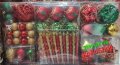 Играчки за коледна елха-106 броя/декорация за коледна елха/украса за коледна елха , снимка 3