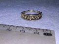 СТАРИНЕН ФИЛИГРАНЕН СРЕБЪРЕН ПРЪСТЕН МАЙСТОРСКА РЪЧНА ИЗРАБОТКА 40225, снимка 15
