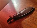 професионален нож за суши и ножове с кожени калъфи , снимка 10