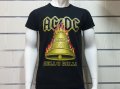 Нова мъжка тениска с дигитален печат на музикалната група AC/DC - Hells Bells, снимка 3