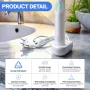 НОВО ЗАРЯДНО,ГЛАВИ,КАЛЪФ ЗА ЕЛ. ЧЕТКА ЗА ЗЪБИ PHILIPS SONICARE.НАКРАЙНИЦИ ЗАХРАНВАНЕ ФИЛИПС СОНИКЕЪР, снимка 4