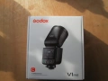 Светкавица Godox V1 mid C TTL за Canon, мини светкавица с кръгла глава, снимка 10