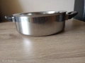 Продавам испанска тенджера/тиган, на марката MG Inox, 24/8см, снимка 3
