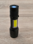 LED Джобен фенер с 3 режима, презареждаем, с USB кабел в зелена кутия, снимка 5