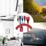 Amuvec 4-в-1 плетен найлонов кабел за много устройство120 см, 2 x Lighting,Type-C имикро USB, 3A, снимка 4