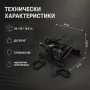 ️ Хидравличен степер с ластици и LCD брояч, черен, снимка 2