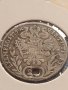 Сребърна монета 20 кройцера 1775г. Кремниц Римска империя , снимка 10