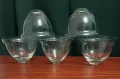 Комплект от 5 ретро стъклени вложки. , снимка 5