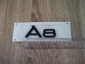 черна емблема Audi A8, снимка 2
