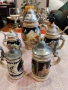 Керамични халби за бира с капак, снимка 1
