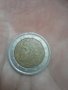 2 евро 2002г, Италия,Данте, грешка, дефект,RRR, снимка 2