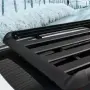 Черен багажник за таван 140 х 100 см с напречни греди, снимка 5