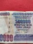 Стара банкнота 500 000 лири1970г. Турция за колекция декорация - 27070, снимка 3