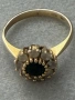 Старинен златен пръстен с естествени камъни , снимка 6