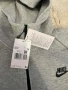 ЧИСТО НОВ ! С етикетите оригинално горнище Nike Sportswear Tech Fleece цвят сив, снимка 3