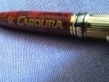 Дебела маркова метална химикалка ролер Кардура дебел пълнител, снимка 4