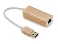 Лан карта USB2.0 към Lan Digital One SP00519 с кабел метален корпус 10-100 Mbps 