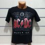 Нова детска тениска с дигитален печат на музикалната група AC/DC - BLACK ICE, снимка 1