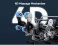 ПРОМОЦИЯ-Професионален масажен стол REXTON RK9500S-Върховна 4D технология с двоен масажен механизъм, снимка 8